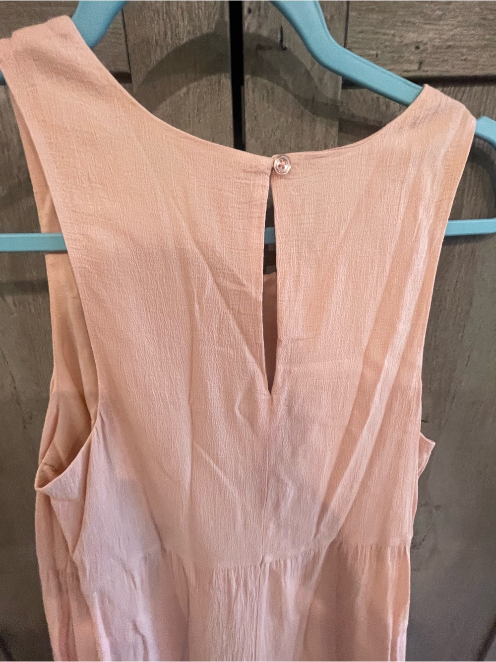 a new day Soft Blush Pink Sleeveless Tiered Maxi Dress - Picture 3 of 3